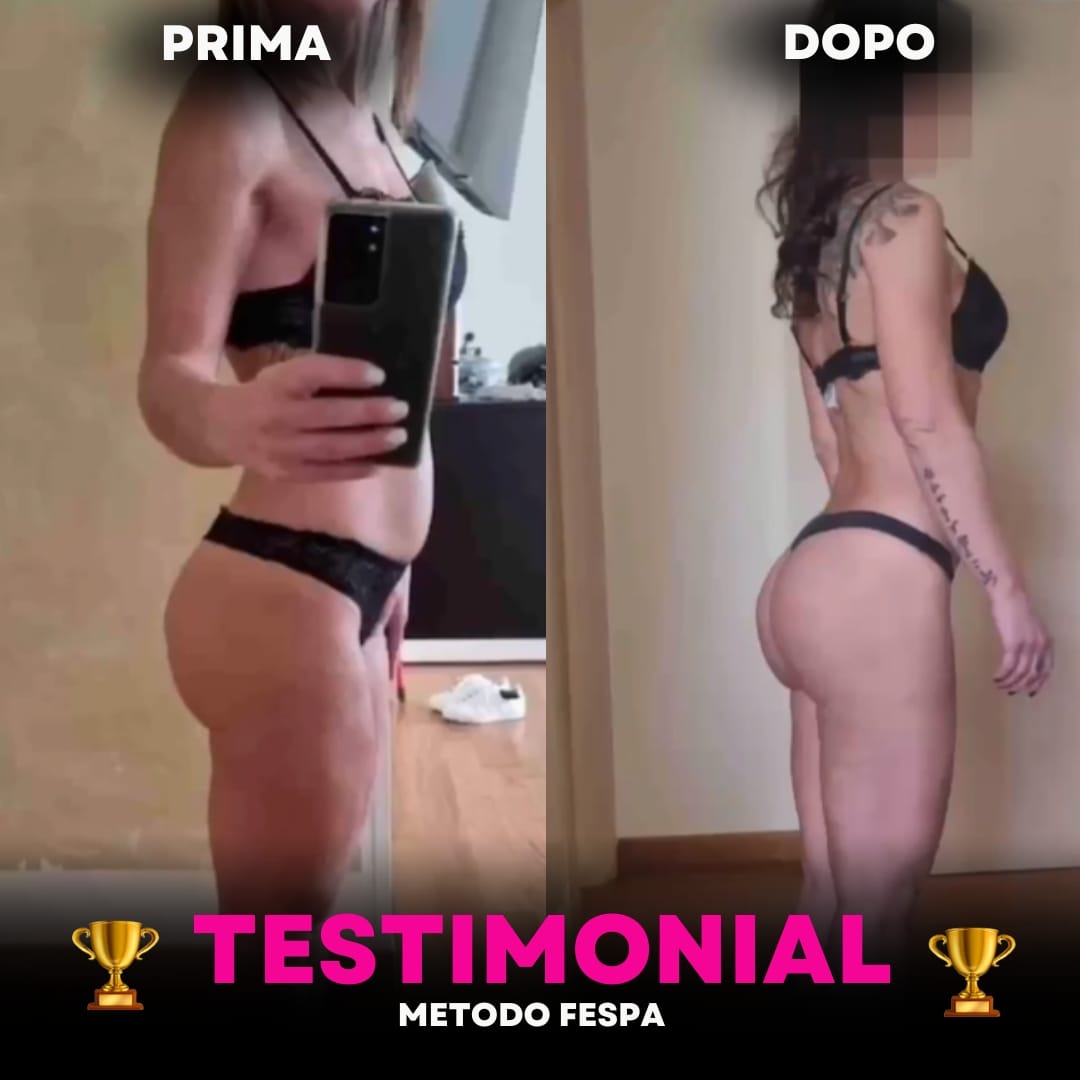 Risultato reale del Metodo FESPA: foto prima e dopo